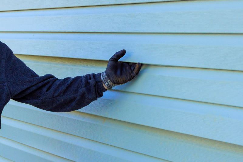 Final Inspection of Vinyl Siding