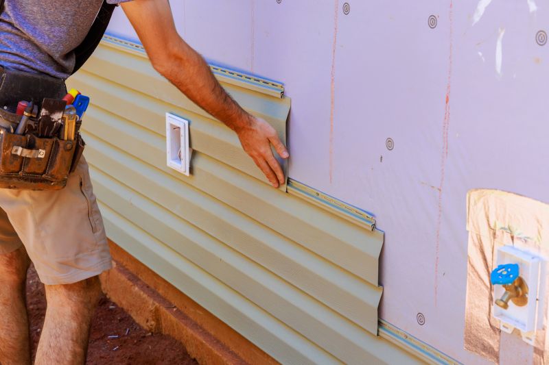 Installing Vinyl Siding on a House